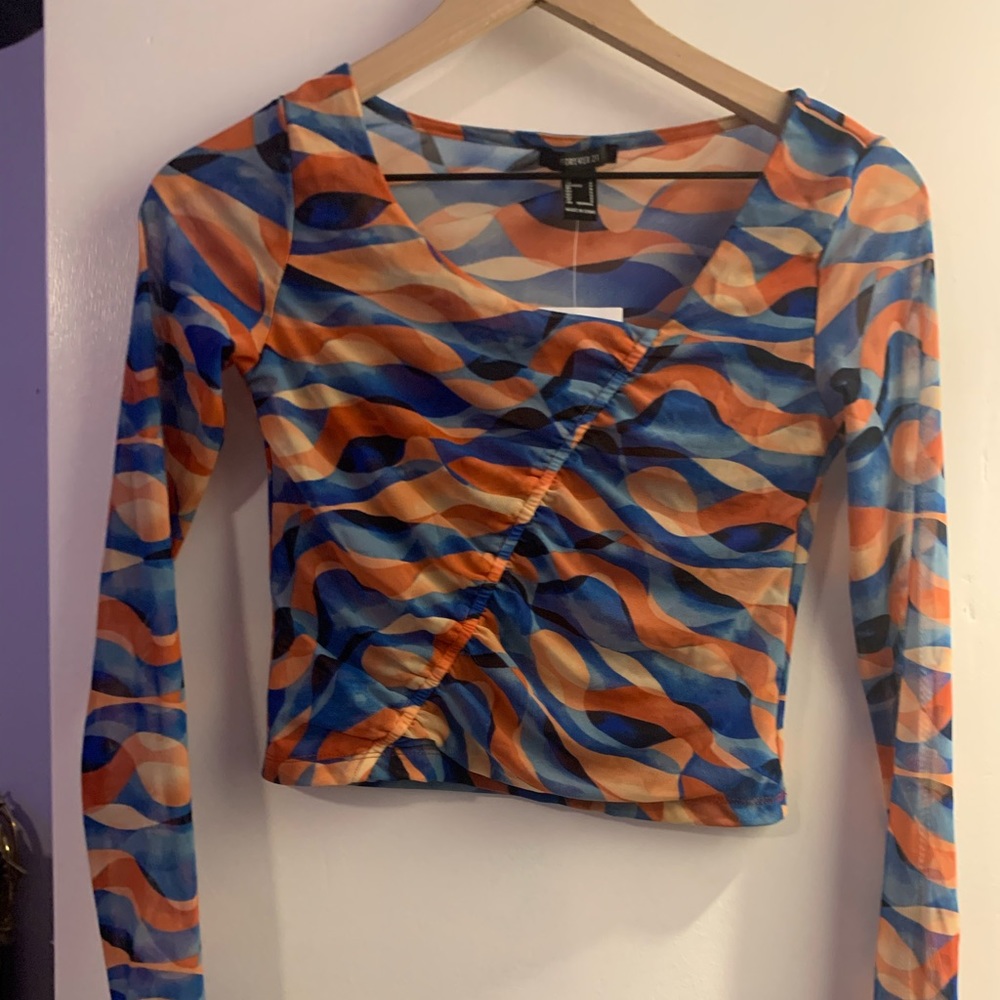 cute mesh top